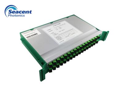 Chine Type diviseur de PLC 2x32 0.9mm de plateau avec le connecteur de SC/APC à vendre