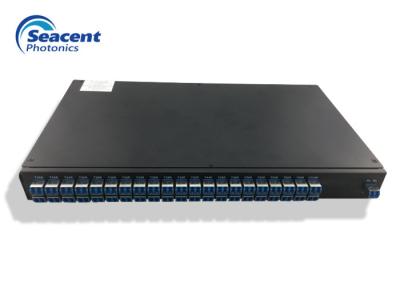 中国 2x32 0.9mm Rack Mount PLC Splitter Tray Type With SC/APC Connector 販売のため