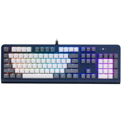 China Dearmo F31 RGB Keyboard Aluminum Alloy QWERTY Mechanical Gaming Keyboard for sale