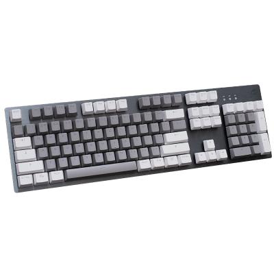 China Pro Dearmo F9 Mechanical Keyboard Aluminum Alloy Gaming QWERTY Red Backlit Cable Waterproof Keyboard for sale