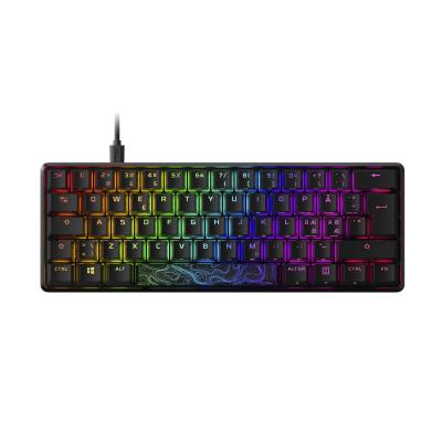 China Anti-ghosting X Alloy Origins 60 RGB Hyper Mechanical Gaming Keyboard Ultra Compact 60% Form Factor Gaming Keyboard for sale