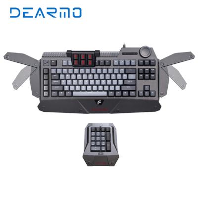 China Victory-lock DEARMO F4 New Product Cherry Black Switch Gaming Mechanical Keyboard for sale