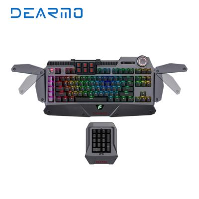 China Victory-lock DEARMO F4 factory supply Cherry Switch Gaming Mechanical Keyboard for sale