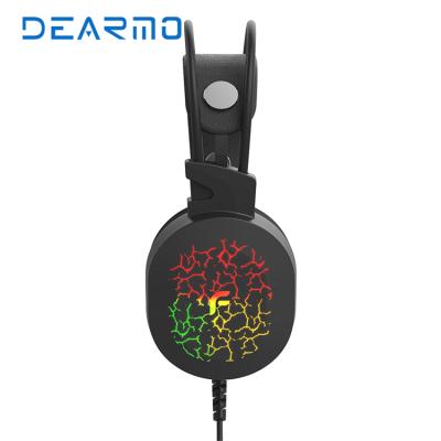 China Sound Maker DEARMO FH60 2021 Skillful Rgb Virtual 7.1 Edging Perfect - Sound Gaming Headset for sale