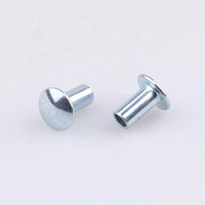 China machine & Electrical Equipment Flat Head Brass Rivet for sale