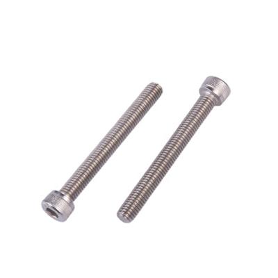 China Stainless Steel Round Cylindrical Hexagon Shelf Socket Knurled Flat Head Cap Socket Bolt Grade 129 for sale