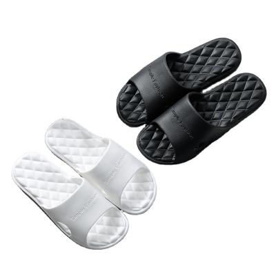 China Eva Slippers Tasteless Couple Bathroom Soft Bath Slippers Thickened Anti-slippery Soled Slippers for sale