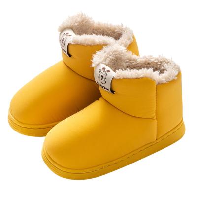 China Children Lightweight Waterproof Warm Winter Indoor Slippers, New Design Cloth Warm Lower Children's Casual Shoes Wholesale for sale