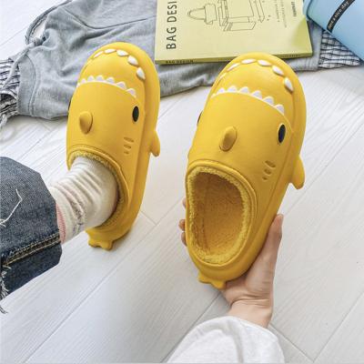 China 2021 New Latest Winter Light Weight Kids Girls Plush Slippers Light Warm Cartoon Dinosaur Non-Slip Indoor Shoes For Kids Bedroom Warm Slippers for sale