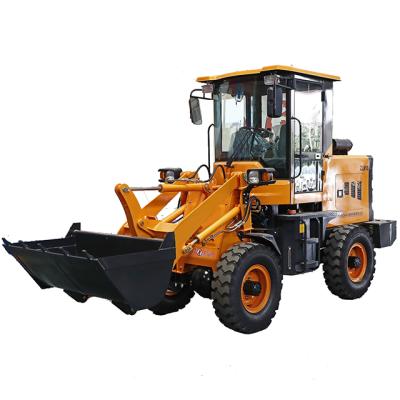 China Building Material Stores 1 Ton Loading Capacity Mini Wheel Loader for sale