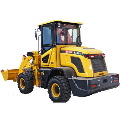 China Construction Material Stores Zl914 1.4 Ton Mini Articulated Hydraulic Front End Tractor Farm Wheel Loader for sale