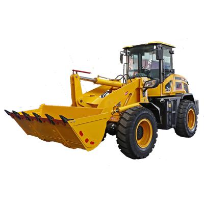 China Building Material Stores Euro Style Zl20f Loader 2 Ton Mini Front End Wheel Loader With Euro Quick Coupler for sale