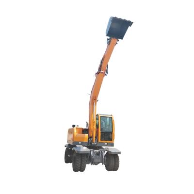 China Building Material Shops Light Weight Universal Design 10 Ton Wheel Excavator for sale