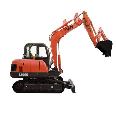 China Liteng LT60C 6 Ton China Crawler Excavator Construction Material Diggers For Sale for sale