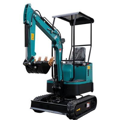 China Construction Material Shops Mini Digger Machine 1.5T Excavator Backhoe Price for sale