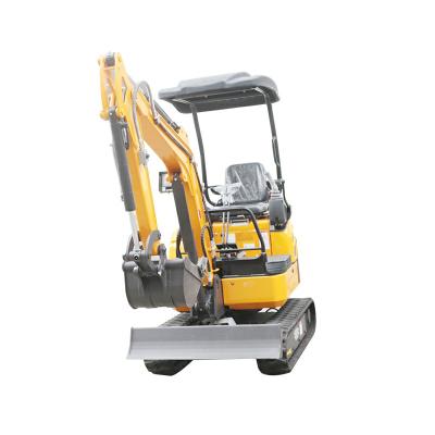 China Construction Material Shops 0.8 Ton, 1 Ton, 2 Ton Mini Digger Excavator For Farm Construction Work for sale