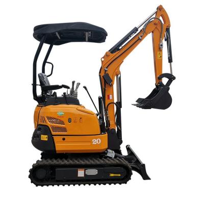 China Construction Material Shops 2 Ton Hydraulic Mini Crawler Excavator /Small With Rock Bucket/Mini Digger for sale