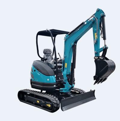 China Building Material Shops Rubber Track Mini Digger Excavator With 2 Ton Operation Weight for sale