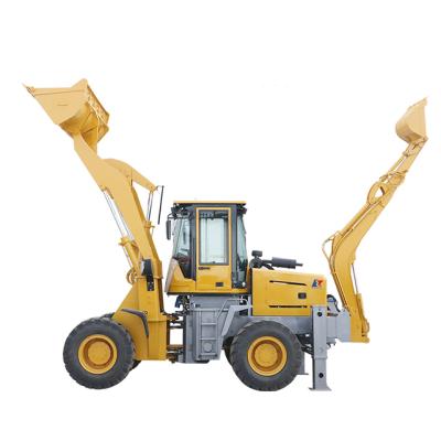 China Building material stores first rank 1m3 bucket capacity backhoe loader load transport dumper for sale