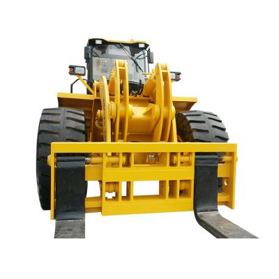 China Building Material Shops 40tons Heavy Diesel Forklift Loader For Marble And Granite Quarry for sale