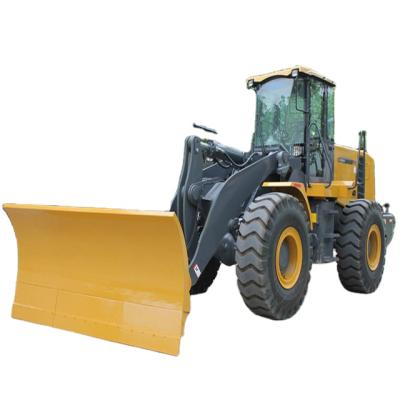 China Municipal Construction Snow Shovel Pusher Bucket for Front Wheel Loader for sale