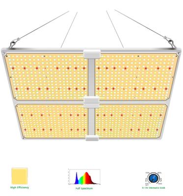 China High quality Dimable high ppfd SYLSTAR stock in USA 450w full spectrum led grow lights for hydroponic paneling for sale