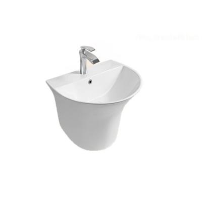 China Sanitary Wall Hung Wash Factory Price Modern High Quality Ceramic Basin Ware Sink Basin for sale