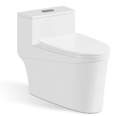 China Modern Ceramic Washdown Cheap Sanitary Ware Floor Mount WC One Piece Toilet for sale