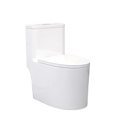 China DF Modern Ceramic Floor Standing Bathroom Sanitary Ware One Piece Toilet for sale