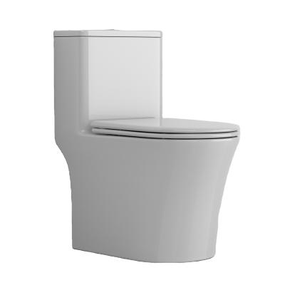 China DF Modern Bathroom Sanitary Ware Hotel Bestselling One Piece White Ceramic Toilet for sale