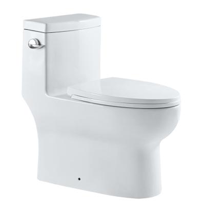 China Concealed Tank One Stop Shopping Service With CUPC Modern Western Elongated One Piece Toilet for sale