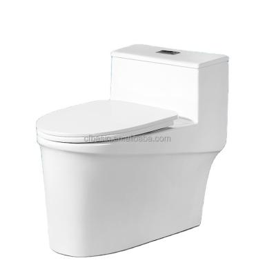 China Modern Chaozhou Factory Cheap Chaozhou Floor Mount Washdown Ceramic WC One Piece Toilet for sale