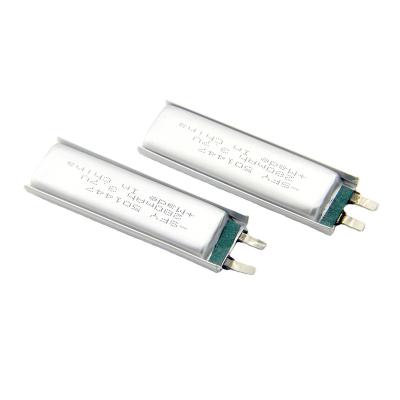 China Rechargeable Toys High Capacity Power Bank 501447 3.7v 280mah Li-polymer Battery for sale