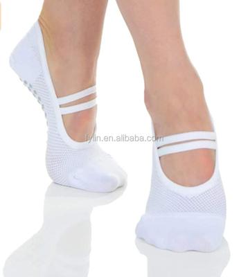 China Wholesale QUICK DRY Organic Non-Slip Sticky Yoga Socks Cotton Fashion Elastic Ballet Socks for sale