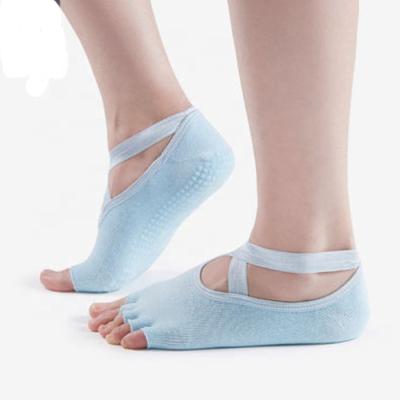 China Wholesale Cheap Knitted Grip Yoga Socks Custom Made Soft QUICK DRY Women Socks for sale