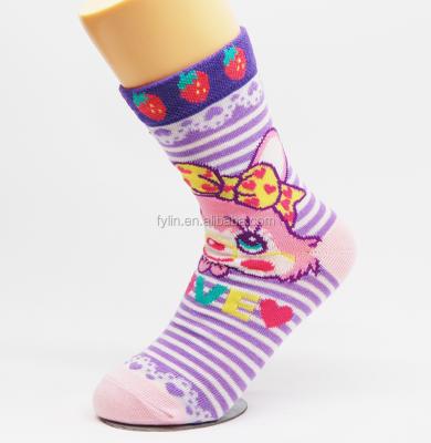 China New Pattern Good Quality QUICK DRY Cute Soft Cotton Child Teen Tube Bangs Little Girl Stockings for sale