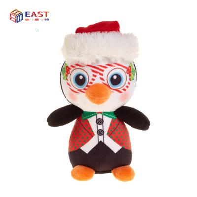 China Fun Cute Santa Claus Pendant Gift Christmas Children Cute Stuffed Decoration Doll Christmas Plush Toy for sale