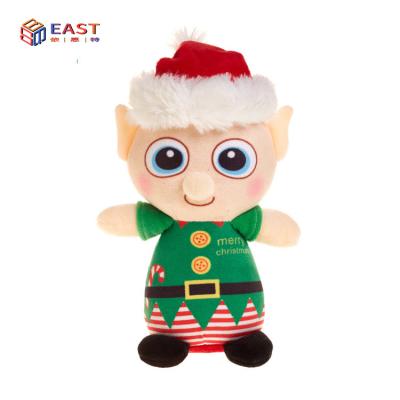 China Cute Plush ToyCute Santa Claus Pendant Fun Christmas Gift Christmas Children Stuffed Decoration Doll for sale