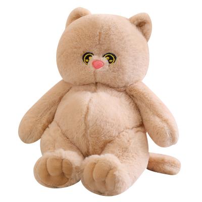 China Cat Doll To Send Girls' Gifts Of Cat Plush Toy Blue Cat Cute Fun Simulation Tile Rag Doll Creative Children Wholesale for sale