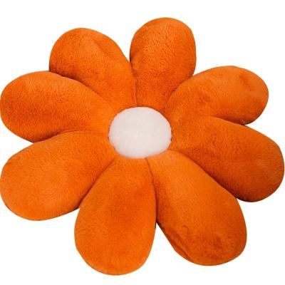 China Cute Fun 45cm Wholesale Lovely Flower Soft Plush Pillow Cushion Plush Seat Cushion Daisy Plush Pillow Home Sofa Decor for sale