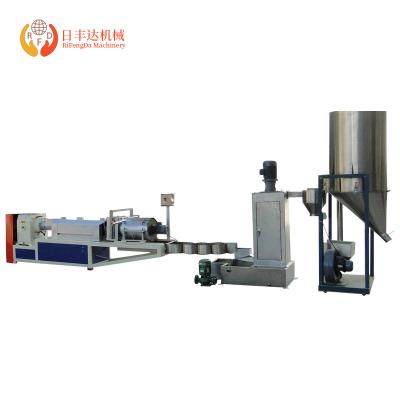 China Hotels Single Screw PP LDPE HDPE Film Granulating Plastic Pelletizing Machine for sale