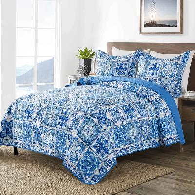 China Brillmax Homens Kantha patchwork summer luxury cotton quilt queen coverlet bedding set bedspread making wholesale comforter queen for sale