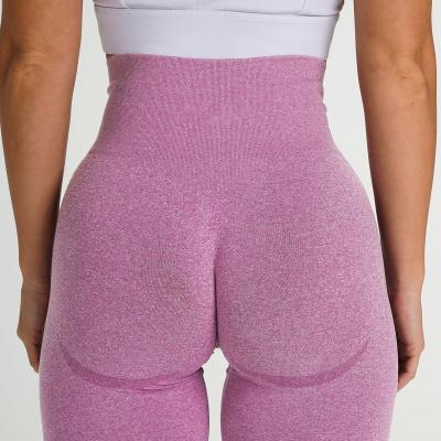 China Athletic Sports Viable Seamless Gym Tik Tok Leggings Workout Yoga Shorts High Waisted Shorts Compression Fitness Yoga Shorts for sale