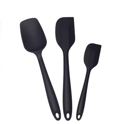 China Amazon Viable Supplier DIY Tools 3 Pcs Silicone Spatula Baking Set for sale