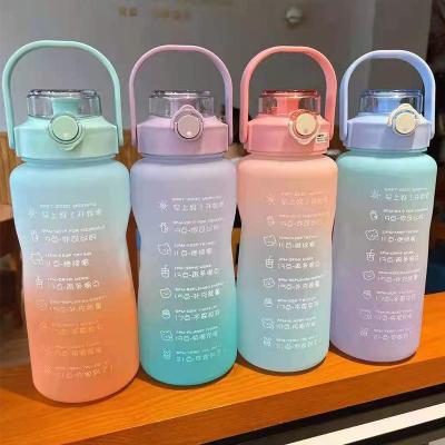 China Creative New Design Portable Cute Reusable Outdoor Plastic Water Cup Sustainable For Travel for sale