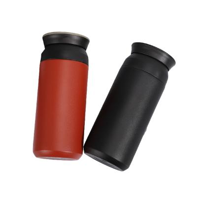 China PORTABLE Double Wall Insulated Coffee Water Bottle Outdoor Coffee Vacuum Cup for sale