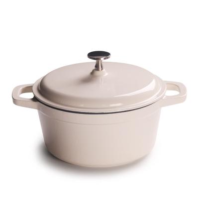 China Modern Hot Selling Amazon Enamel Cast Iron Casserole for sale