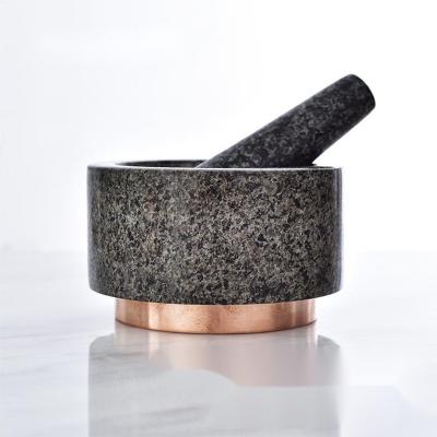 China Kitchen Spice Grinder, Marble and Viable Granite Mortar and Pestle for sale