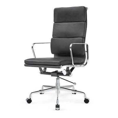 China (Height)Adjustable Manager Swivel Leather Executive Office Chair For Office Furniture for sale