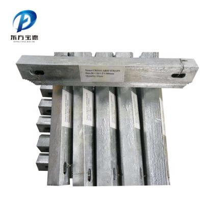 China Structural Steel Beams Galvanized Steel Railing Bracket Hot Dip Galvanized Cross Arm Angle for sale